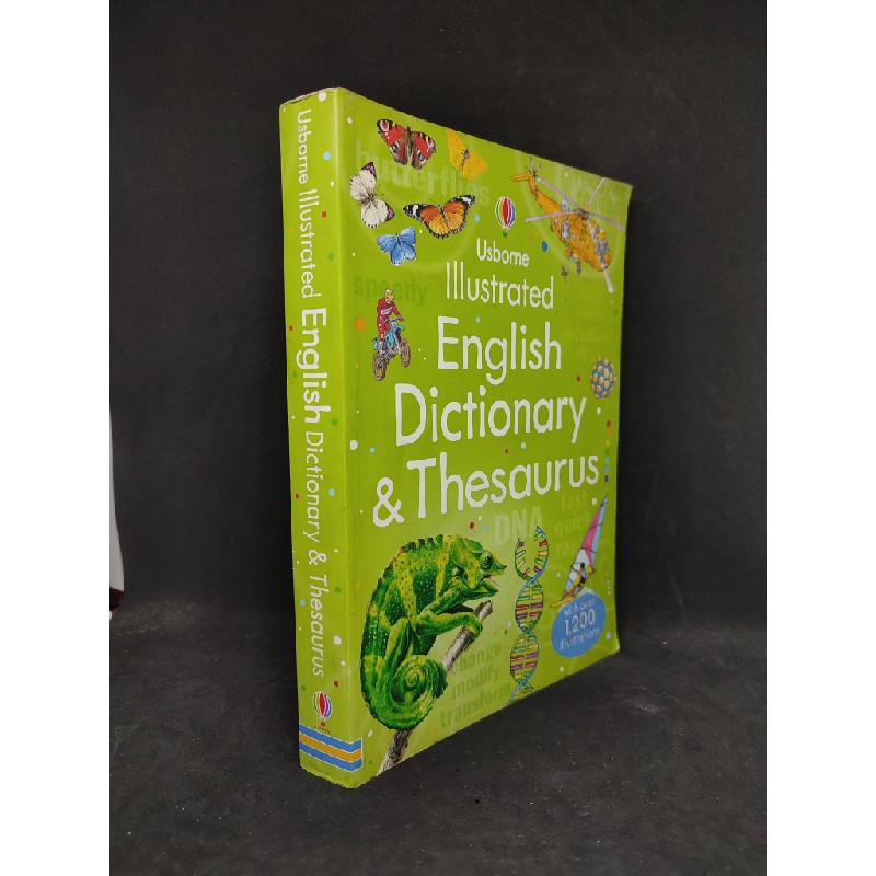 Usborne Illustrated English Dictionary & Thesaurus mới 80% HCM1804 35116