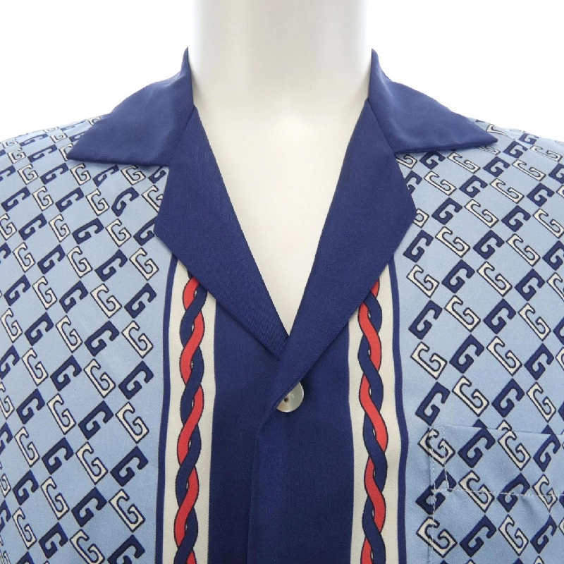 Gucci GUCCI 740319 ZAMZX Áo Sơ Mi Ngắn Tay - Hàng hiệu Chính Hãng 890022