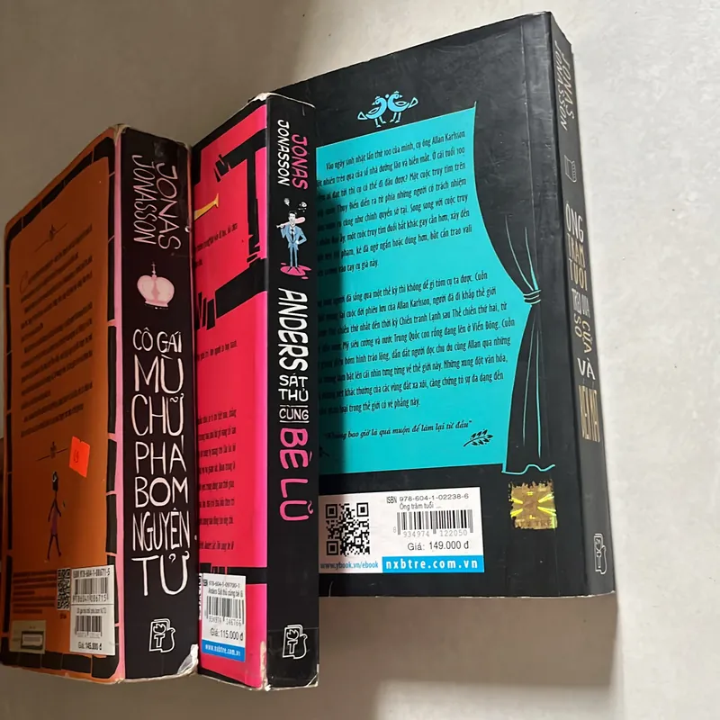 Combo 3 cuốn của Jonas Jonasson 587099