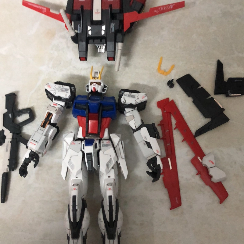 Rg Strike Gundam Bandai Cũ và Bộ Phận cho kitbash và custom 471147