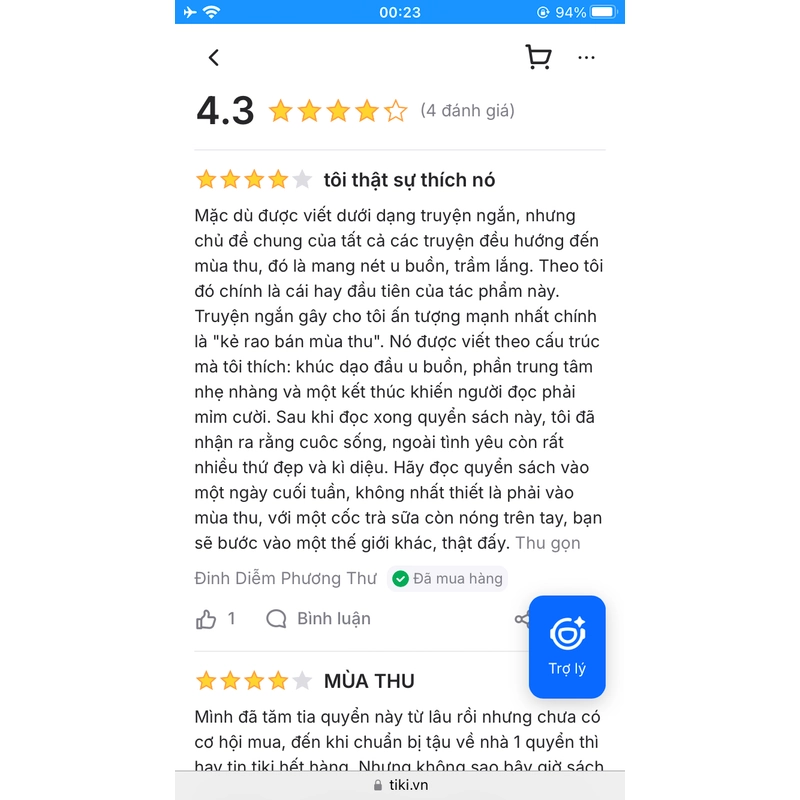 Văn học teen Việt Nam - Tuyển tập truyện ngắn - Kẻ Rao Bán Mùa Thu 548712