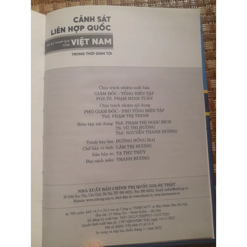 CẢNH SÁT LIÊN HỢP QUỐC VÀ SỰ THAM GIA CỦA VIỆT NAM... 756940