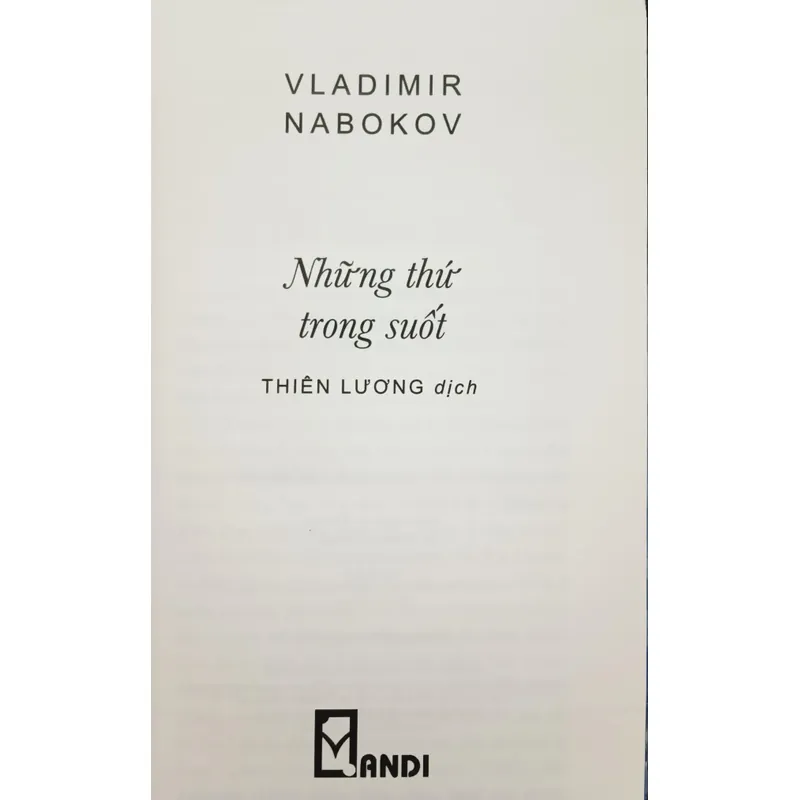 Những thứ trong suốt (Vladimir Nabokov) 604277