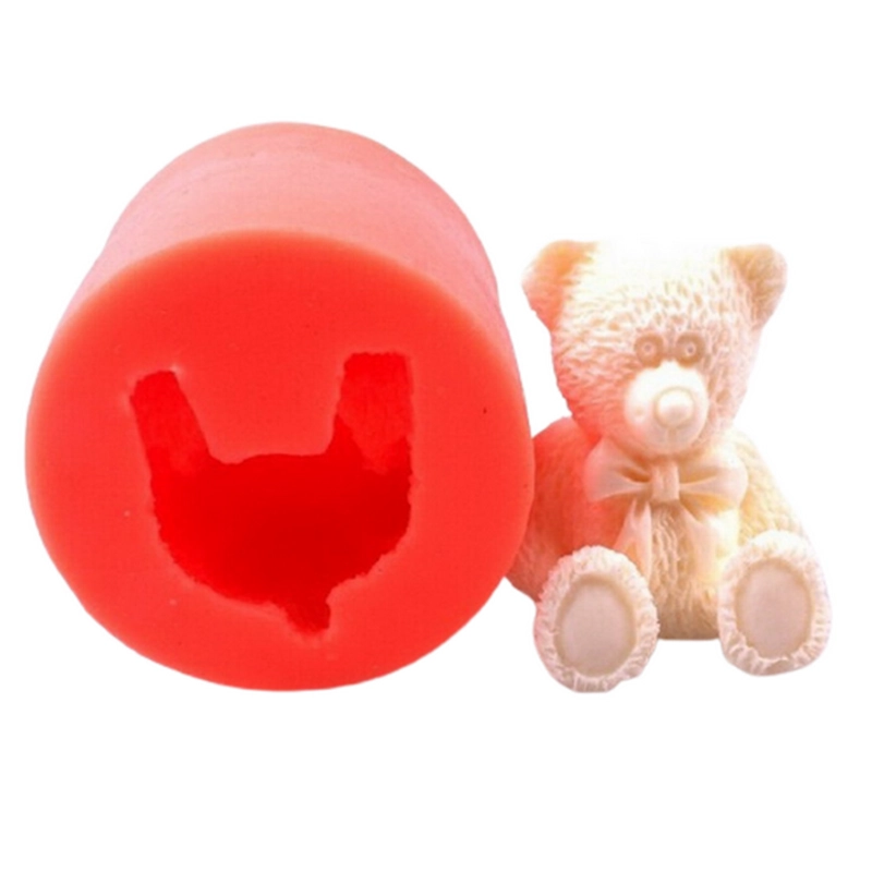 Khuôn silicon làm rau câu gấu Teddy - Mã số 1295 342517