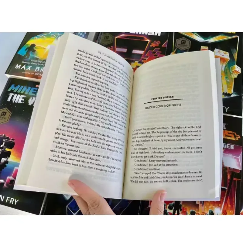 Truyện phiêu lưu - minecraft the island crash 13 cuốn 1029974