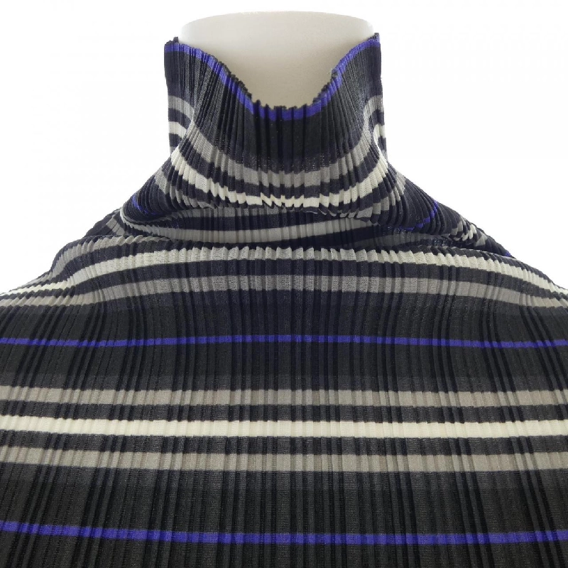 Pleats Please 2019 Kẻ sọc PP93-FK337 7574085 Áo 626812