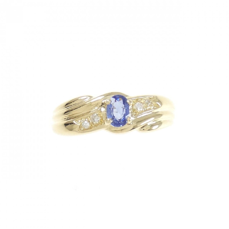 Nhẫn Sapphire 18KYG 0.30CT 672941