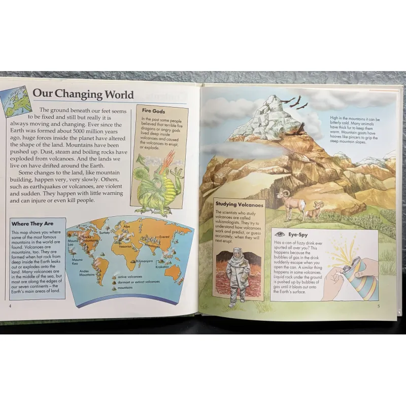 Mountains and Volcanoes - Khám phá thế giới kỳ diệu của Núi và Núi Lửa 934632