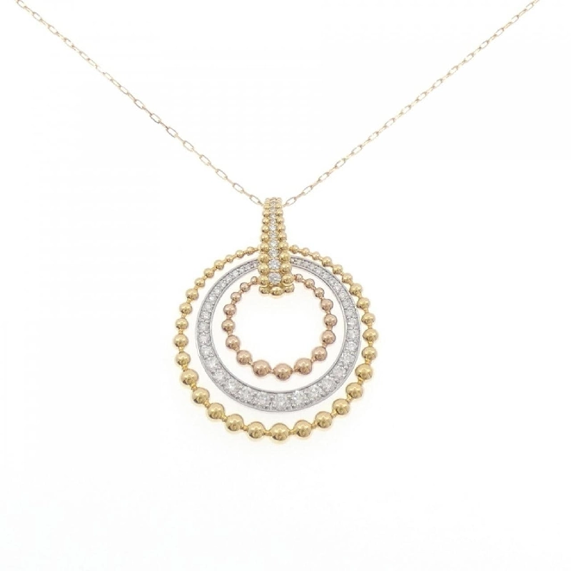 K18YG/PT900/K18PG Dây chuyền kim cương 1.50CT - Hàng hiệu Authentic 851158