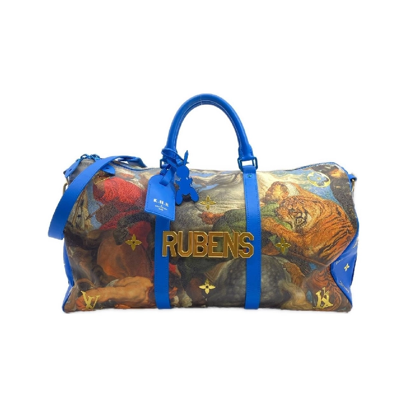 Túi du lịch Louis Vuitton Monogram Selty (MASTERS) Keepall Bandoulière 50cm M43344 - Hàng hiệu Authentic 803780