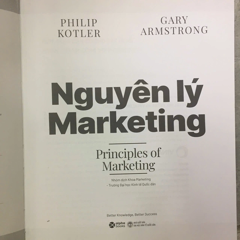 NGUYÊN LÝ MARKETING 497065