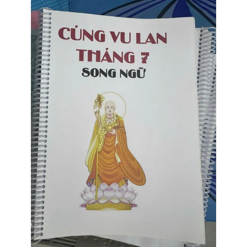 SÁCH CÚNG VU LAN THÁNG  7 SONG NGỮ - 50K 1040242
