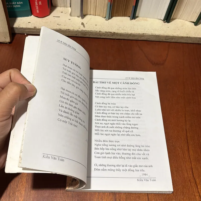 II Thơ: Một Tấm Lòng - Kiều Văn Toàn - 2016 722512