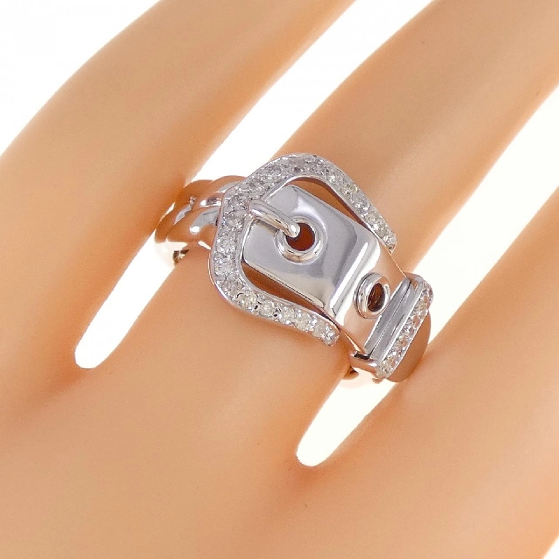 Nhẫn kim cương K18WG 0.30CT 670652