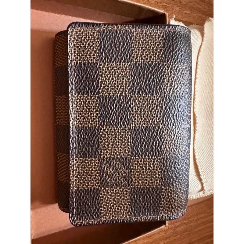 LV Card Ebene Damier 697174