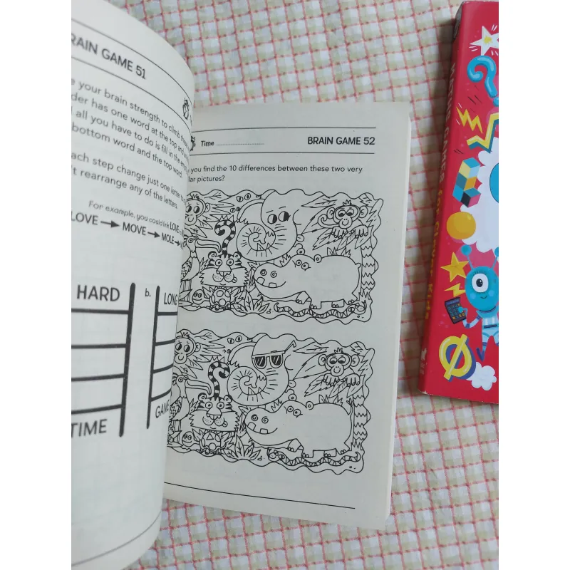 COMBO 2 CUỐN - BRAIN GAMES FOR CLEVER KIDS
& MATHS GAMES FOR CLEVER KIDS 974957