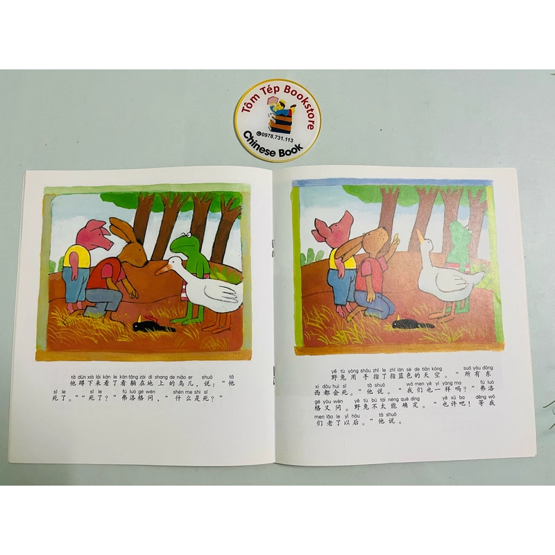 Chuyện Ếch Xanh- tiếng Trung 495304