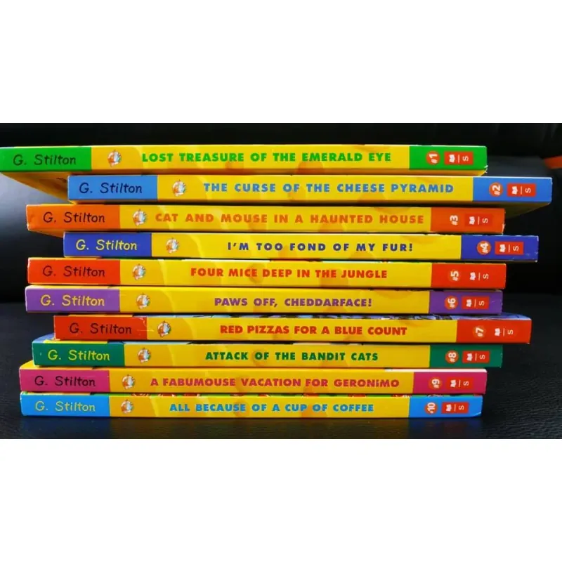 Bộ truyện Geronimo Stilton (combo 10 tập) 565579