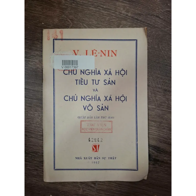 Chủ nghĩa xã hội tiểu tư sản và chủ nghĩa xã hội vô sản - V. Lê-nin - Chính trị/Lý luận 728645
