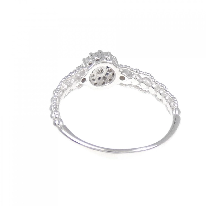 Nhẫn Sapphire K18WG 0.05CT 672442