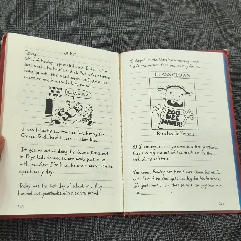 (Hardback) Diary of a Wimpy Kid - Book 1 - Jeff Kinney  1036162
