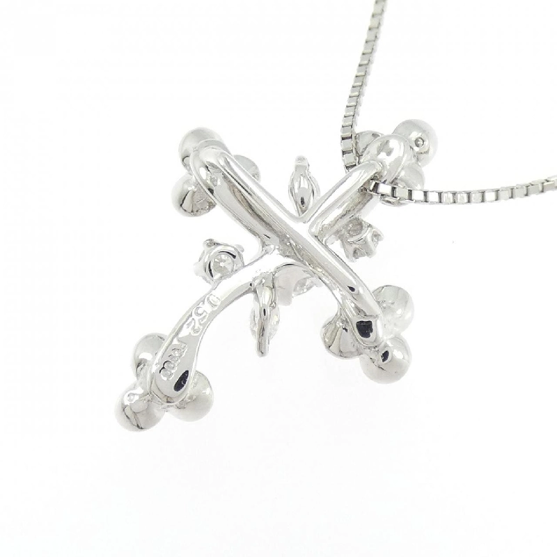 Dây chuyền kim cương PT900/PT850 0.52CT - Hàng hiệu Authentic 860308