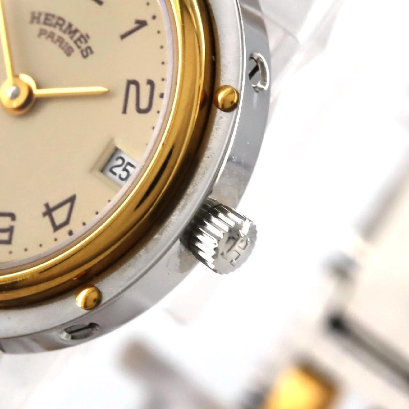 Hermès Clipper Combi SSxYG Quartz - Hàng hiệu Authentic 872521