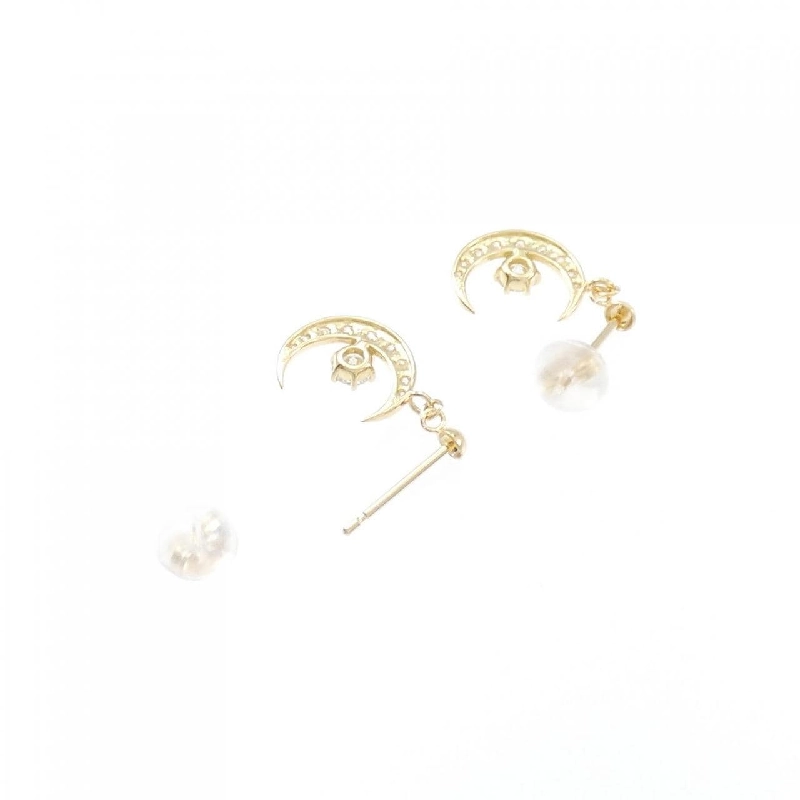 K18YG Bông tai Kim cương 0.40CT - Hàng hiệu Chính hãng 872065