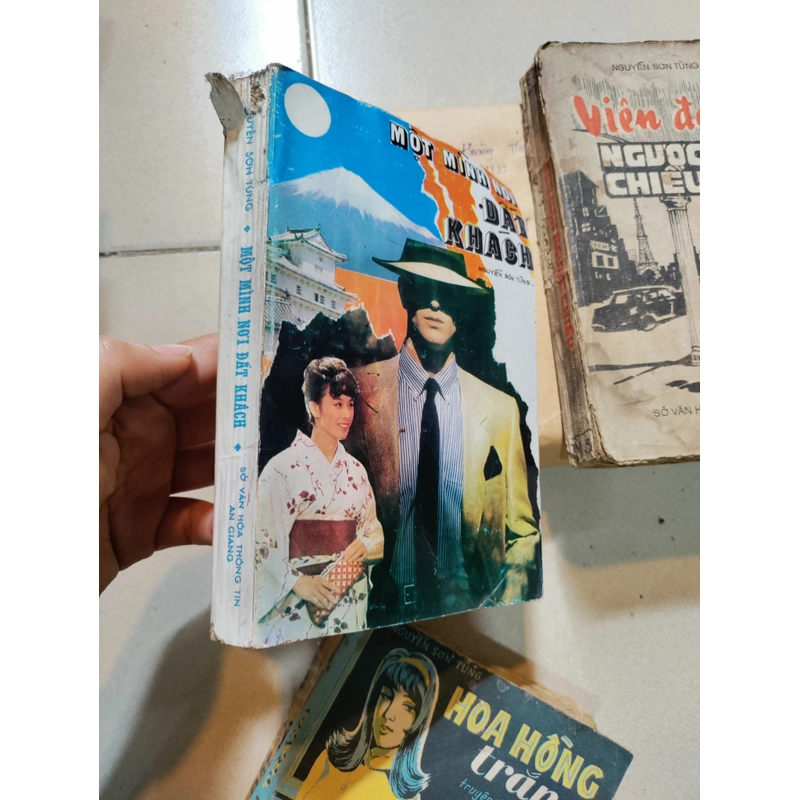 Tiểu thuyết tình báo của Nguyễn Sơn Tùng 4 cuốn  462943