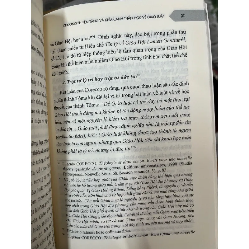 Khía cạnh thần học về giáo luật - LM. Barnaba Trần Đình Phục 706996