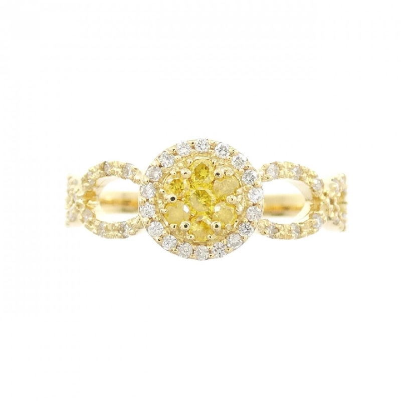 Nhẫn kim cương K18YG 0.20CT - Hàng hiệu Chính hãng 852512