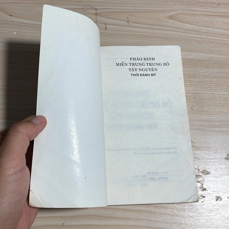 II Sách Lịch Sử: Pháo Binh _ Miền Trung Trung Bộ, Tây Nguyên Thời Đánh Mỹ - 2000 548699