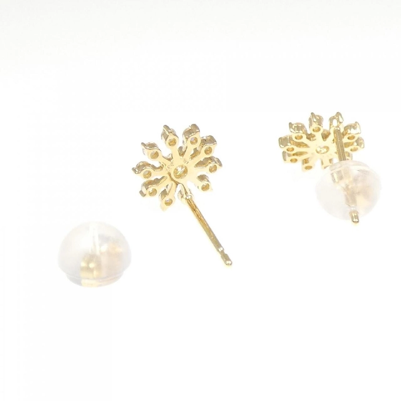 K18YG Bông tai kim cương 0.30CT - Hàng hiệu Chính hãng 870345