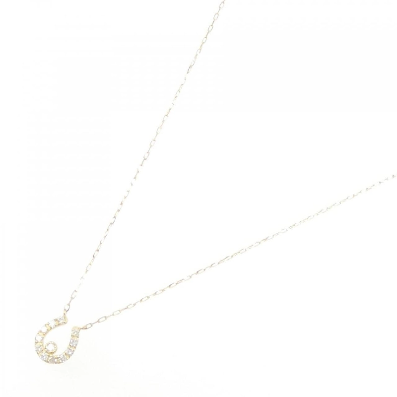 K18YG Dây chuyền kim cương 0.10CT - Hàng hiệu Chính hãng 865275