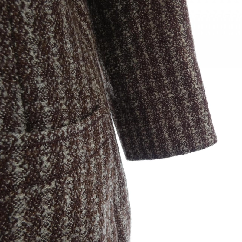 【Mã giảm giá】【Cổ điển】Áo khoác không cổ CHANEL 641077