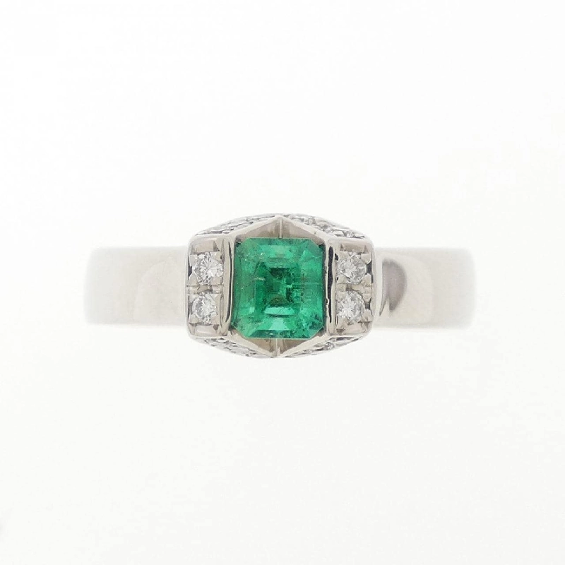 Nhẫn Emerald PT900 0.29CT - Hàng hiệu Chính hãng 849264