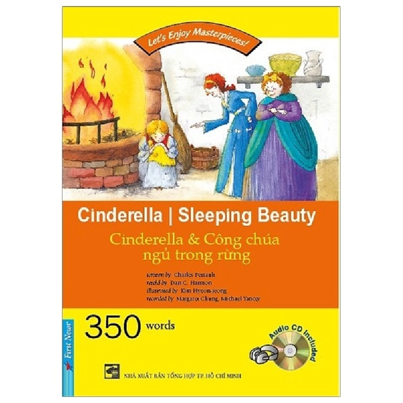 Let's Enjoy Masterpieces - Cinderella Sleeping Beauty - Cinderella & Công Chúa Ngủ Trong Rừng + CD - Charles Perrault ASB.PO Oreka Blogmeo 230225 515928