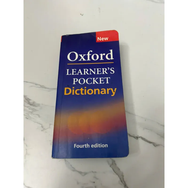 Oxford Learner’s Pocket Dictionary – Oxford University Press, ấn bản thứ 4. 604157