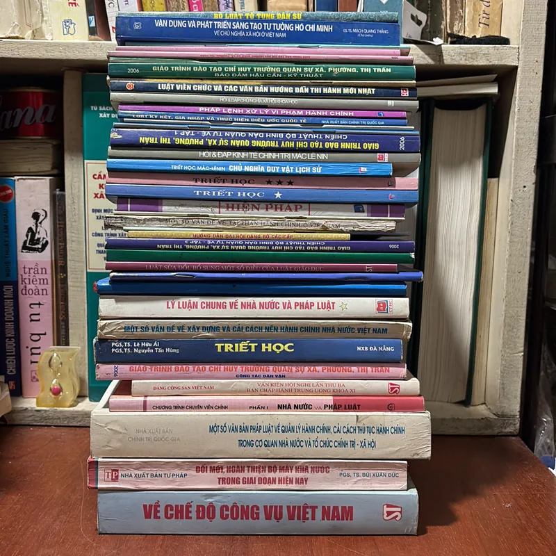 II Lô Sách Chính Trị, Pháp Luật: 40 Cuốn Sách Về Chính Trị, Pháp Luật, Quân Sự, Triết Học 715345