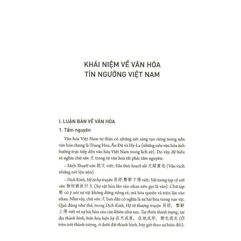 Văn Hóa Tín Ngưỡng Việt Nam - Nguyễn Hạnh 702755