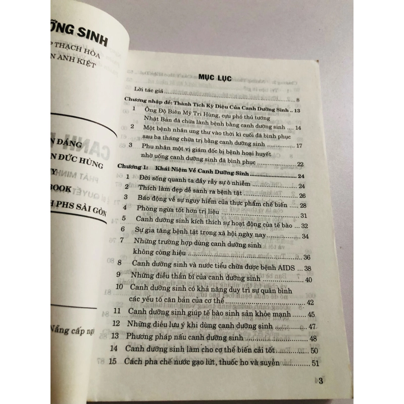 CANH DƯỠNG SINH  - 180 trang, nxb:2003  523773
