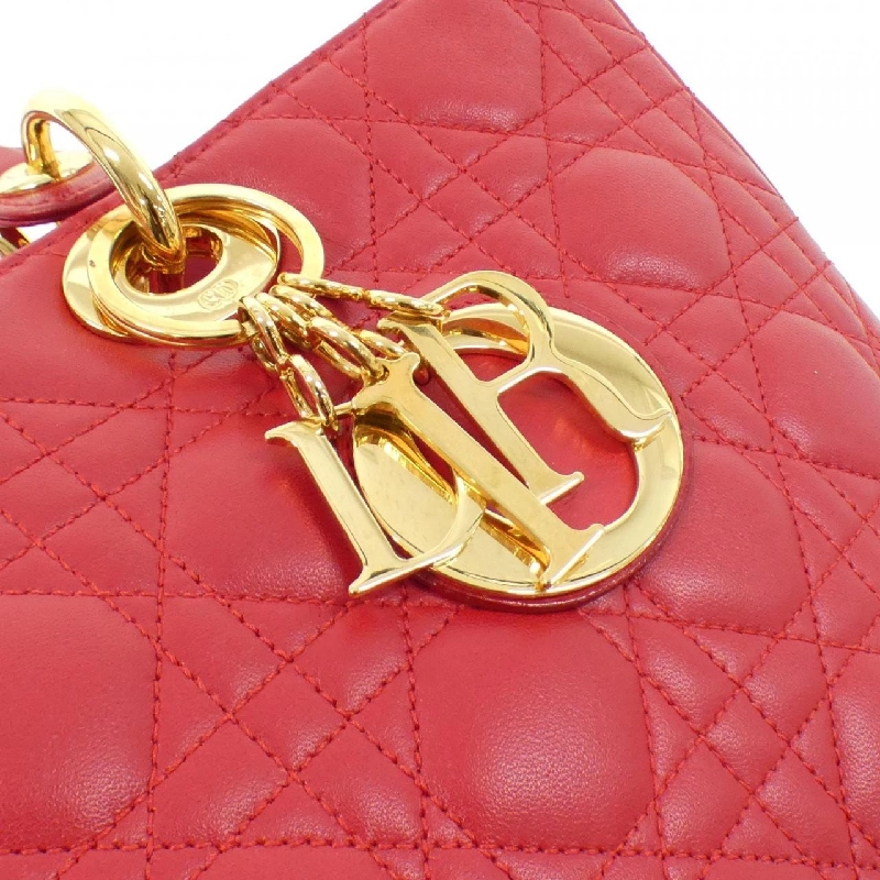 【Vintage】Christian Dior Lady Dior Large CAL44560 Bag 618421