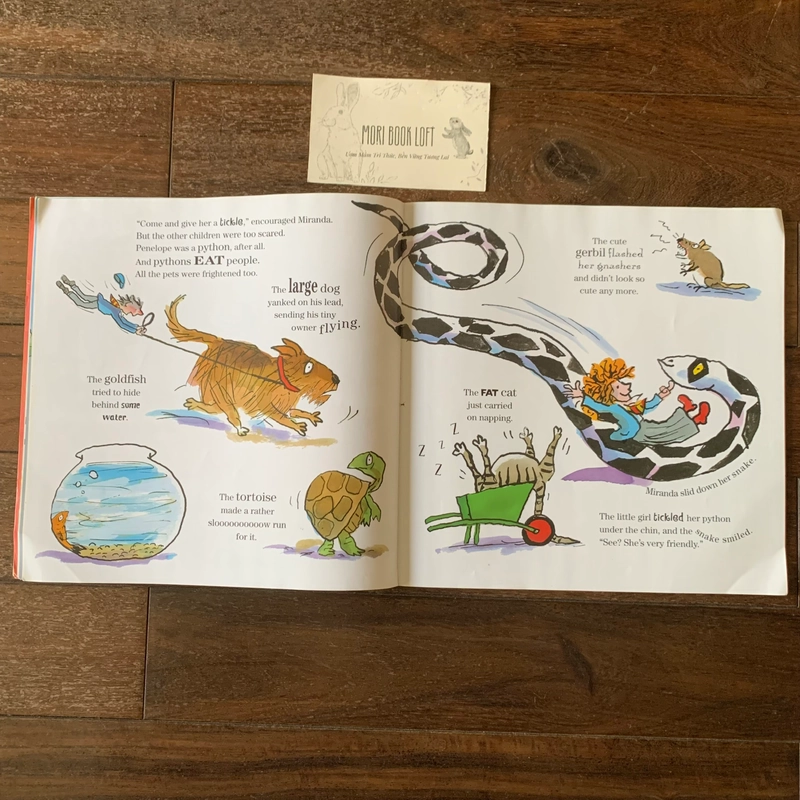Sách ngoại văn There’s a Snake in my School! by David Walliams, Used 400282