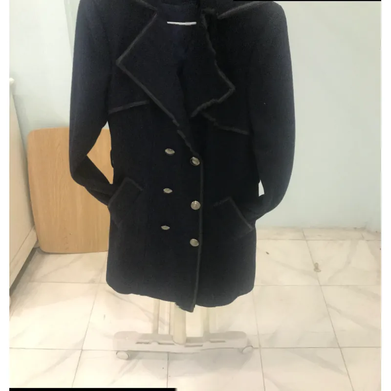 Áo jacket nỉ nữ màu đen chính hãng, OSA thiết kế, size M 557886