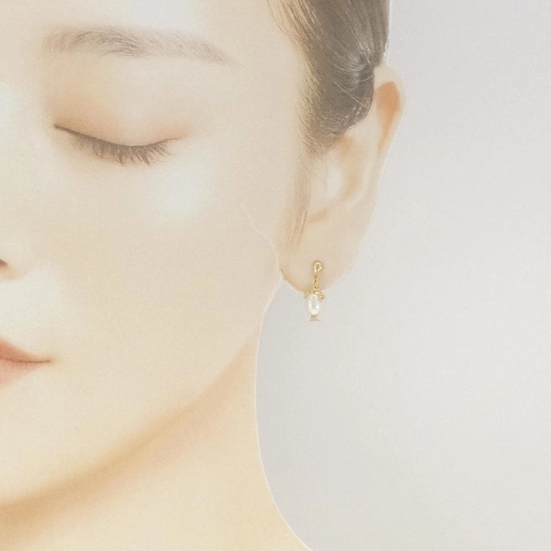 K18YG Bông tai ngọc trai nước ngọt - Hàng hiệu Chính hãng 876774