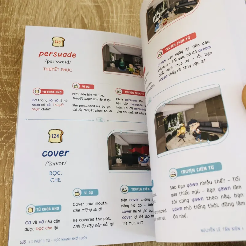 1 phút 360 động từ tiếng Anh thông dụng – Nguyễn Lê Tấn Kiên 929252