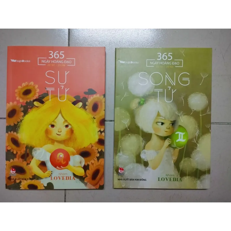 Combo 2 cuốn 365 Ngày Hoàng Đạo Sư Tử & Song Tử 694723