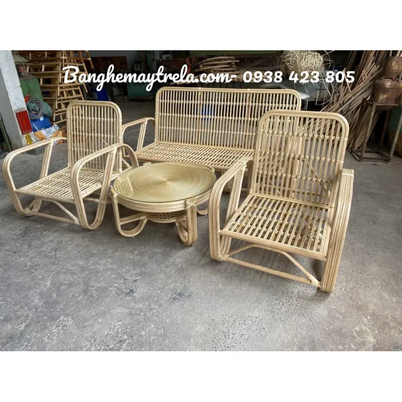 Sofa mây tre phòng khách 700746