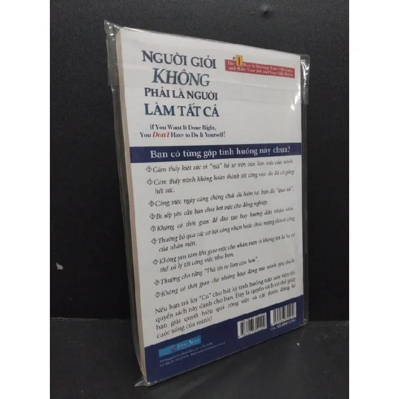 [Phiên Chợ Sách Cũ] Người giỏi không phải là người làm tất cả (có bọc) 2303 426021