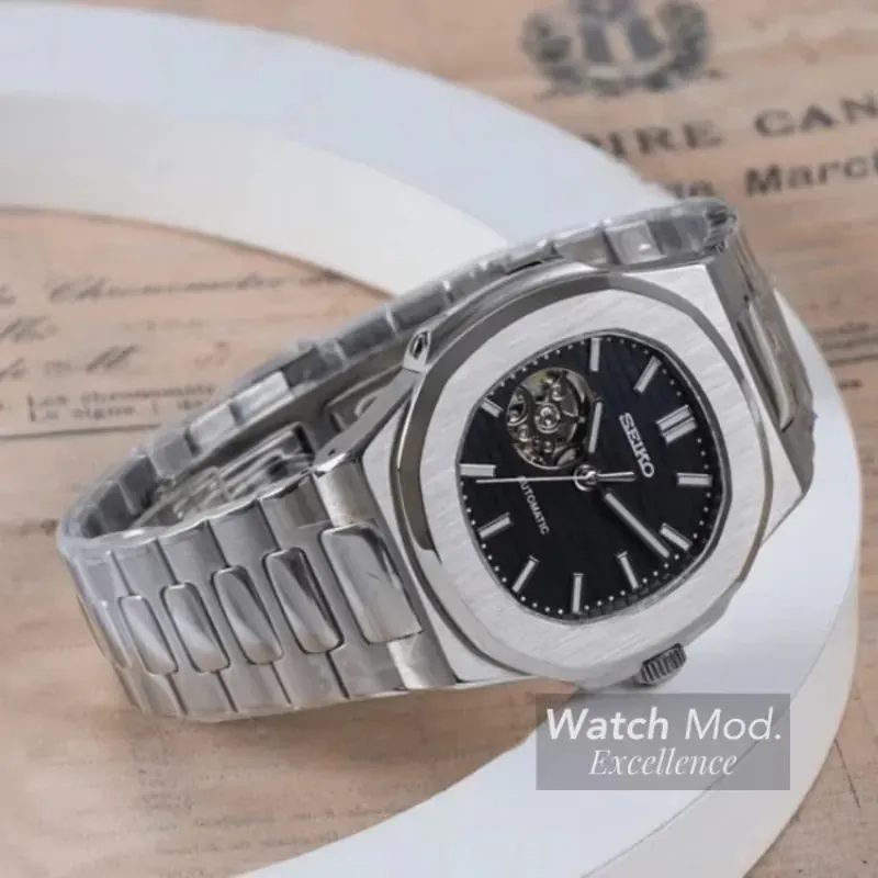 Seiko Mod Nautilus Open Heart 706831